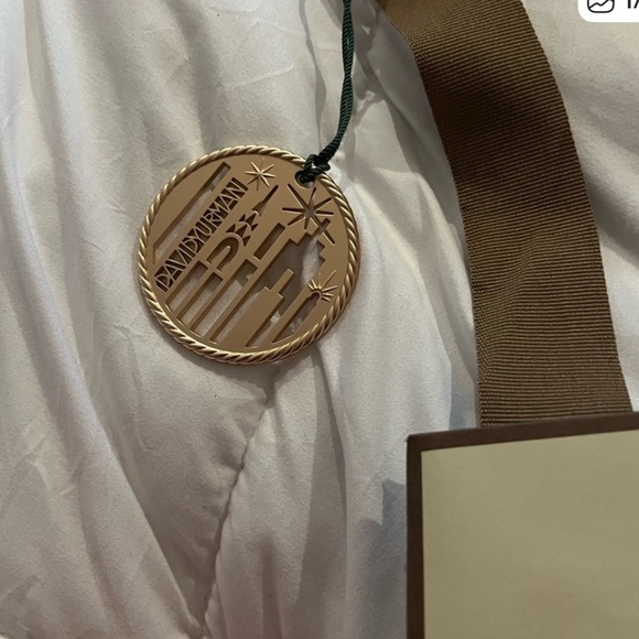 David Yurman Accessories - David Yurman Gold Medallion; collectible